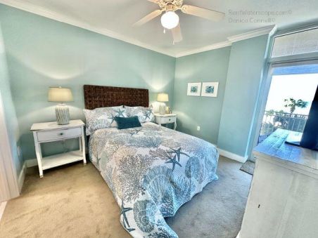 Waterscape A302 Guest Bedroom Queen Bed