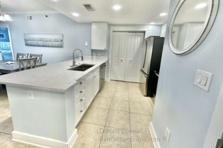 Waterscape A310 Kitchen with beach view