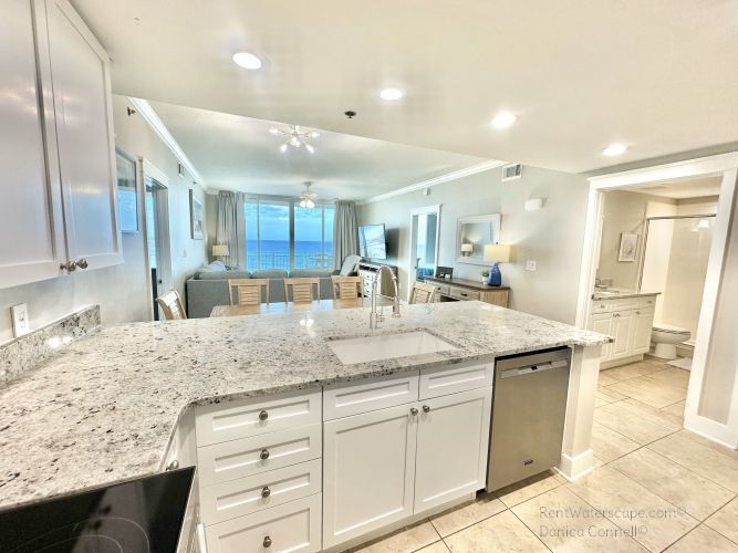 Fully stocked kitchen condo