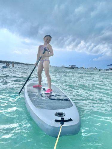 Paddle Boards at Crab Island