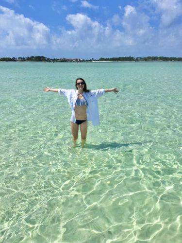 beautiful crab island water